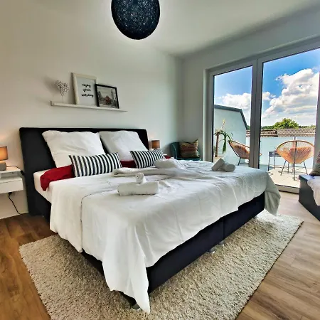 Penthouse Mit Whirlpool Im Herzen Von Niedersachsen Burgwedel  Exterior foto