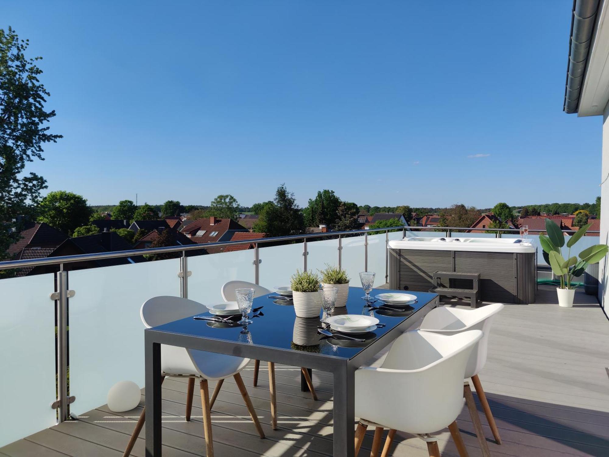 Penthouse Mit Whirlpool Im Herzen Von Niedersachsen Burgwedel (Lower-Saxony)